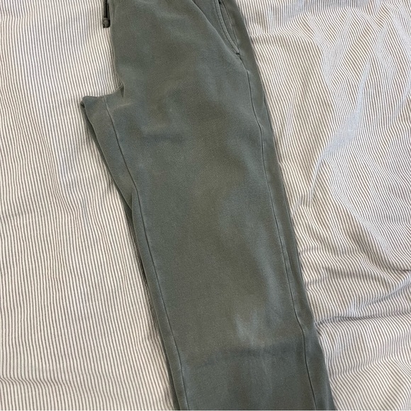Aritzia TNA Cozy Fleece Boyfriend Sweatpants - washed green size M - Picture 8 of 9